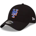 gorra-curva-negra-ajustable-9twenty-core-classic-de-new-york-mets-mlb-de-new-era