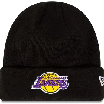 Μαύρος Σκούφος Essential Cuff των Los Angeles Lakers NBA της New Era