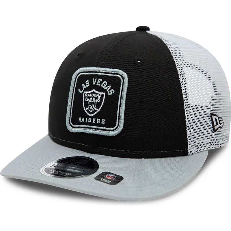 trucker-9fifty-low-profile-patch-las-vegas-raiders-nfl-new-era