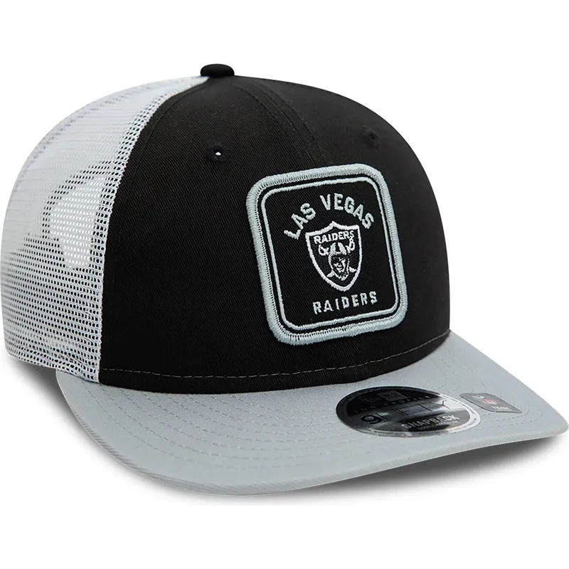 trucker-9fifty-low-profile-patch-las-vegas-raiders-nfl-new-era