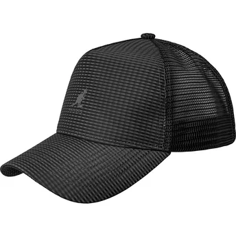 Μαύρο trucker καπέλο Seersucker Mesh Black από την Kangol