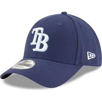 Νέα Εποχή Καμπυλωτό Περίγραμμα 9FORTY Η Λίγκα Tampa Bay Rays MLB Ναυτικό Μπλε Ρυθμιζόμενο Καπέλο