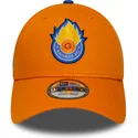 gorra-curva-naranja-ajustable-9forty-core-de-saiyans-fc-kings-league-de-new-era