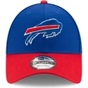 new-era-curved-brim-9forty-the-league-buffalo-bills-nfl-blue-and-red-adjustable-cap