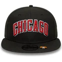 gorra-plana-negra-snapback-9fifty-statement-de-chicago-bulls-nba-de-new-era