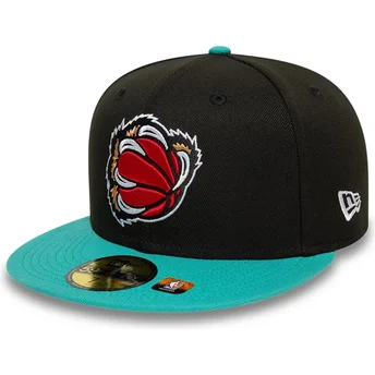 Μαύρο και πράσινο εφαρμοστό καπέλο 59FIFTY Classic των Memphis Grizzlies NBA της New Era