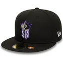 gorra-plana-negra-ajustada-59fifty-classic-de-sacramento-kings-nba-de-new-era