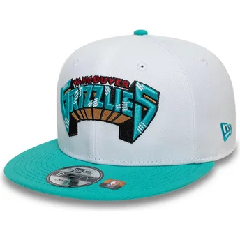 Λευκό και πράσινο snapback 9FIFTY Classic από τους Memphis Grizzlies NBA της New Era