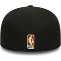 gorra-plana-negra-y-violeta-ajustada-59fifty-classic-de-toronto-raptors-nba-de-new-era