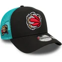 gorra-trucker-negra-y-verde-a-frame-classic-de-memphis-grizzlies-nba-de-new-era