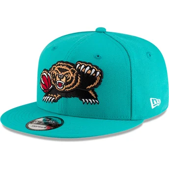 Πράσινο επίπεδο καπέλο snapback 9FIFTY Classic των Memphis Grizzlies NBA από την New Era