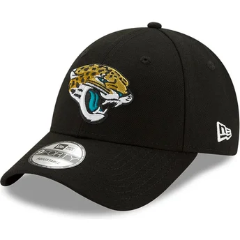 Νέα Εποχή Καμπυλωτή Περίμετρος 9FORTY Η Λίγκα Jacksonville Jaguars NFL Μαύρο Ρυθμιζόμενο Καπέλο