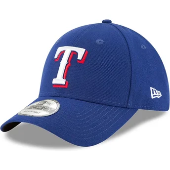 Νέα Εποχή Καμπυλωτό Περίγραμμα 9FORTY Η Λίγκα Texas Rangers MLB Μπλε Ρυθμιζόμενο Καπέλο