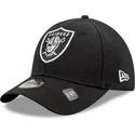 new-era-curved-brim-9forty-the-league-las-vegas-raiders-nfl-black-adjustable-cap