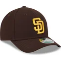 gorra-curva-marron-snapback-9forty-m-crown-player-replica-de-san-diego-padres-mlb-de-new-era