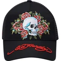 trucker-skull-rose-ed-hardy