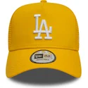 gorra-trucker-amarilla-9forty-a-frame-league-essential-de-los-angeles-dodgers-mlb-de-new-era