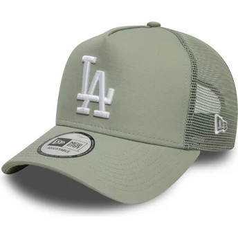 Ανοιχτό πράσινο τράκερ καπέλο 9FORTY A Frame League Essential των Los Angeles Dodgers MLB από την New Era