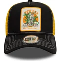 gorra-trucker-negra-y-amarilla-9forty-a-frame-summer-patch-de-beat-the-heat-de-new-era