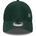 gorra-curva-verde-ajustable-9forty-flawless-de-new-york-yankees-mlb-de-new-era