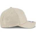 gorra-curva-beige-snapback-9forty-m-crown-a-frame-cotton-weave-de-new-york-yankees-mlb-de-new-era