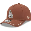 gorra-curva-marron-snapback-9forty-m-crown-a-frame-motorsport-de-los-angeles-dodgers-mlb-de-new-era