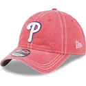 gorra-curva-rosa-ajustable-9twenty-washed-contrast-de-philadelphia-phillies-mlb-de-new-era