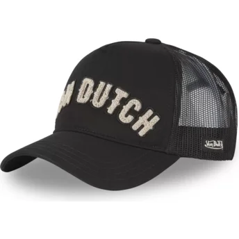 Μαύρο παιδικό καπέλο τύπου trucker KID_BUCKL NR της Von Dutch