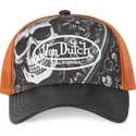 gorra-trucker-negra-y-naranja-subl01-de-von-dutch