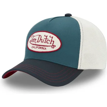 Μπλε και λευκό trucker καπέλο TERRY06 από την Von Dutch