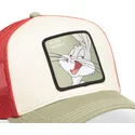 gorra-trucker-beige-roja-y-verde-bugs-bunny-loo11-bug1-looney-tunes-de-capslab