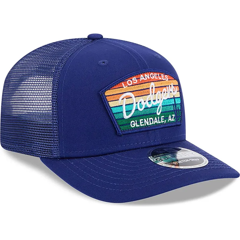 trucker-9seventy-stretch-snap-mesh-spring-training-fan-pack-2025-los-angeles-dodgers-mlb-new-era
