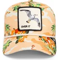 gorra-curva-marron-snapback-gaviota-over-it-quittin-time-salty-rim-the-farm-de-goorin-bros