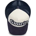 gorra-trucker-beige-y-azul-marino-full-flavor-wordmark-french-terry-de-goorin-bros