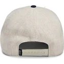 gorra-curva-beige-y-azul-marino-snapback-caballo-rogue-thread-rebel-rugged-comfort-the-farm-de-goorin-bros