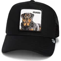 gorra-trucker-negra-perro-rottweiler-the-guard-dog-core-combo-the-farm-de-goorin-bros