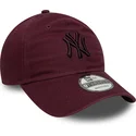 gorra-curva-granate-ajustable-9twenty-colour-pack-de-new-york-yankees-mlb-de-new-era