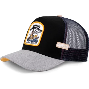 Καπέλο φορτηγατζή μαύρο και γκρι Sumo Surfing Samoa Islands HFT από την Coastal