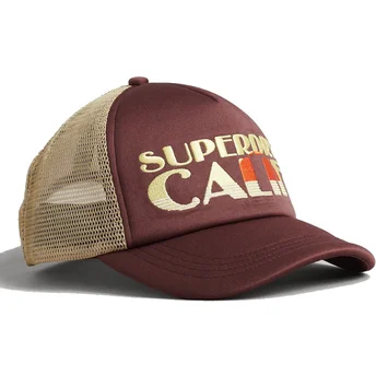 Καπέλο trucker καφέ Vintage Brown Chicory Coffee της Superdry