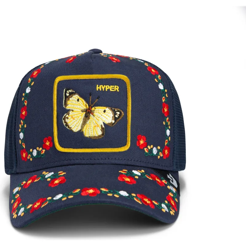 goorin-bros-butterfly-hyper-active-flora-fauna-the-farm-navy-blue-trucker-hat