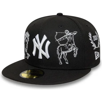 Καπέλο μαύρο επίπεδο προσαρμοσμένο 59FIFTY Mythical των...