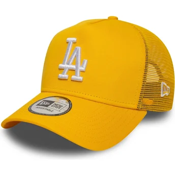Καπέλο trucker κίτρινο A Frame League Essential των Los Angeles Dodgers MLB της New Era