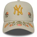 trucker-a-frame-floral-icon-new-york-yankees-mlb-new-era