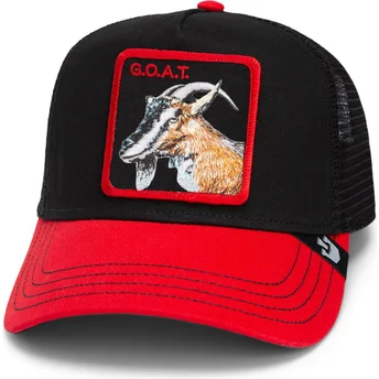 Καπέλο τράκερ μαύρο και κόκκινο αγελάδα The Goat Steer Fab Farm από Goorin Bros.