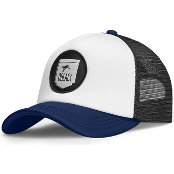Καπέλο trucker σε σκούρο μπλε Classic της Oblack