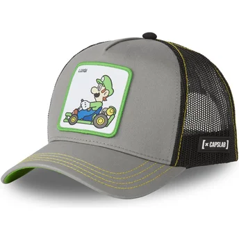 Καπέλο τζόκεϊ γκρι Luigi LUI2 Super Mario Bros. από την Capslab