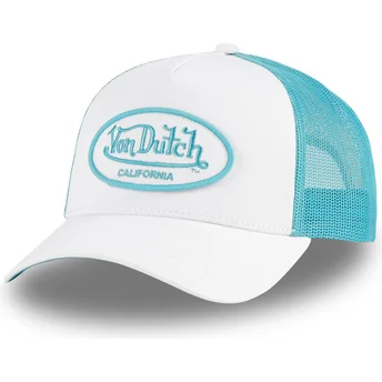 Καπέλο trucker λευκό και μπλε FLUO03 CT της Von Dutch