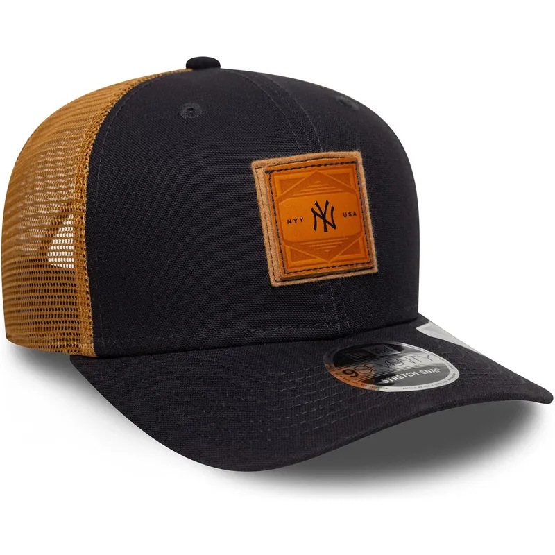 trucker-9seventy-stretch-snap-debossed-logo-new-york-yankees-mlb-new-era