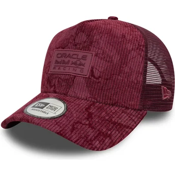 Καπέλο trucker μπορντό A Frame Cord της Red Bull Racing Formula 1 από τη New Era
