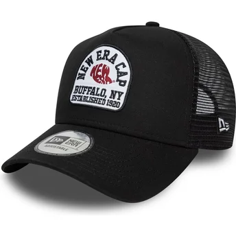 Καπέλο trucker μαύρο A Frame Cotton Patch της New Era